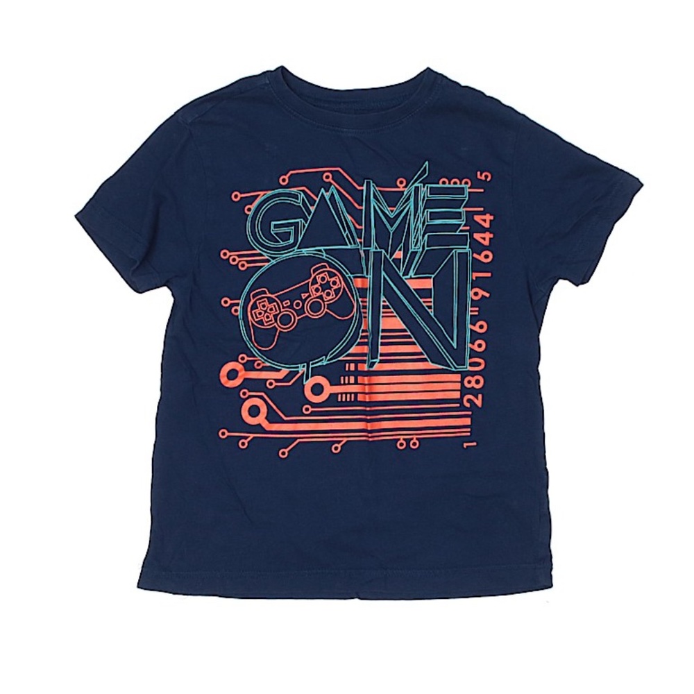 Boy's Crazy 8 Game On Graphic Shirt
